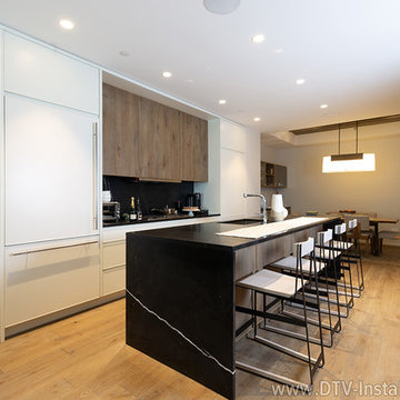 Monitor Audio CP-IW260x in-wall speakers in the Kitchen