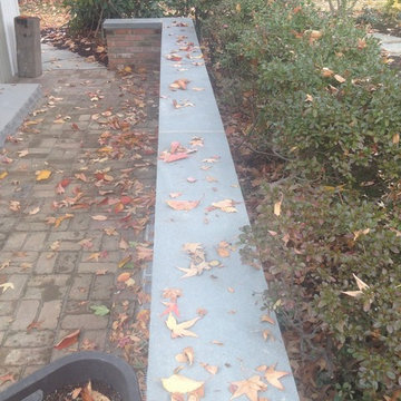 Natural Stone & Brick Patios with Natural Stone Walkways