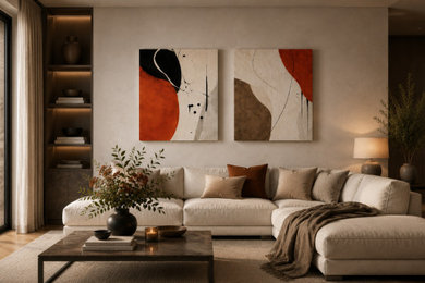 Inspiration for a contemporary home design remodel