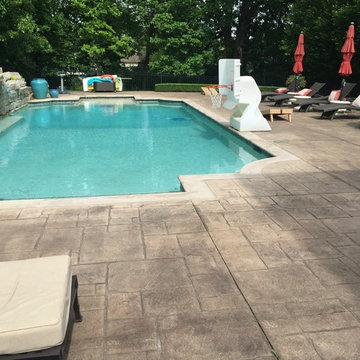Stamped Concrete Cleaning | Stamped Concrete Sealing | Milford, Michigan