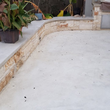 Round Rock Patio Addition in Oakland