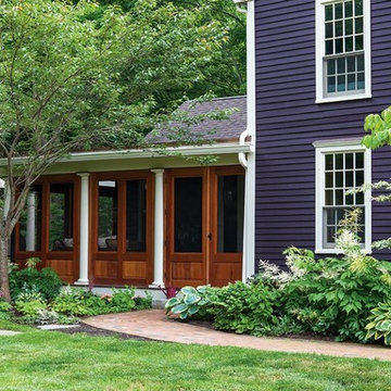 Screen house in an historic renovation, Georgetown, MA