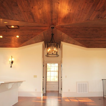 Welsh historic reproduction kitchen porch