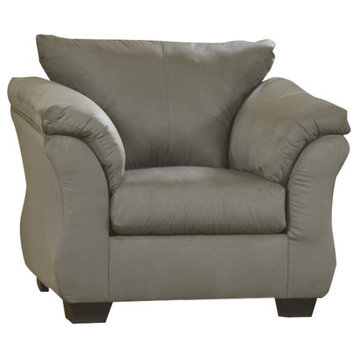Ashley Furniture Darcy Fabric Chair in Cobblestone