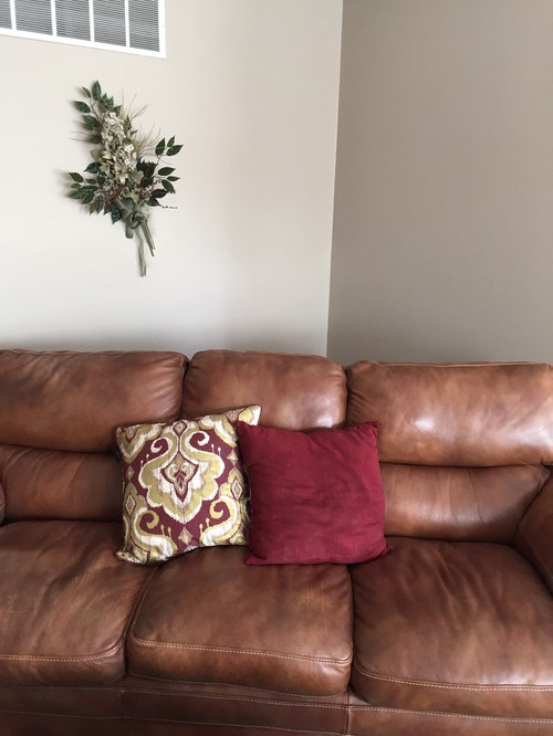 What can I do behind my couch area?