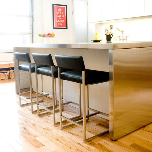 Help finding perfect modern kitchen island counter chair