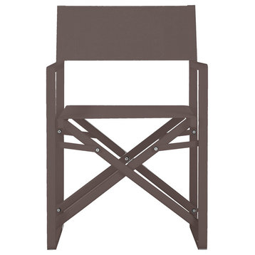 Sunset Directors Chairs, Set of 2, Espresso