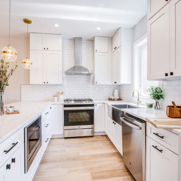 Kitchen Remolded With Big Cooking Space, Sink, Big Cabinets, Spring Road