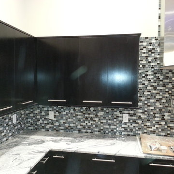 Modern showcase cabinets.