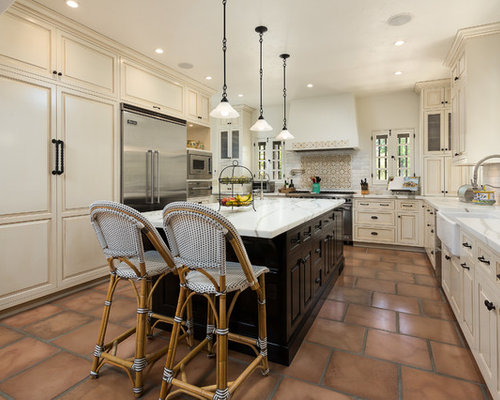 Küchen mit Terrakottaboden Ideen, Design & Bilder Houzz