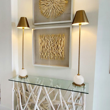 Modern Coastal Foyer