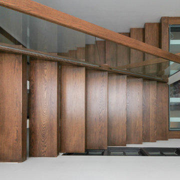 Project #68 | Ultra-Modern Staircase with Glass Landings