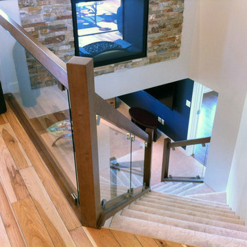 Glass Staircase Railings