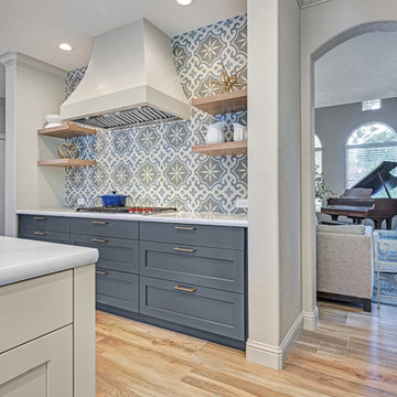 Roseville Modern Spanish Colonial Kitchen