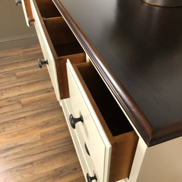 Dresser 6 Drawer Solid Maple