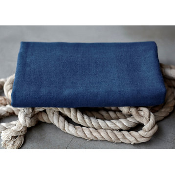 Sea Blue Gauze Towel, Hand Towel
