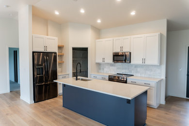 Minimalist kitchen photo in Other