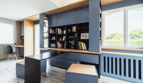 Qui a dit que vous n'aviez pas de place pour une table à manger ?