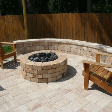 Custom Pool and Spa with Outdoor Living Space
