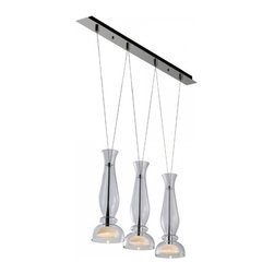 PLC 3 Light Mini Pendant Gracie Collection 67003 - Ceiling Lighting