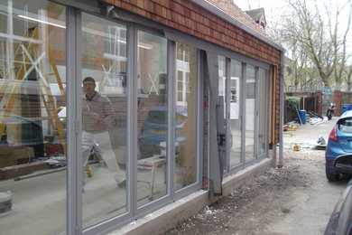 Beaufort Bi-fold Door Installation in London School
