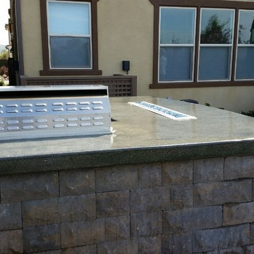 Concrete Countertop/ Grind N Seal