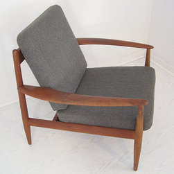 Mid-Century Grete Jalk France and Son Teak Lounge Arm Chair - SOLD - Furniture