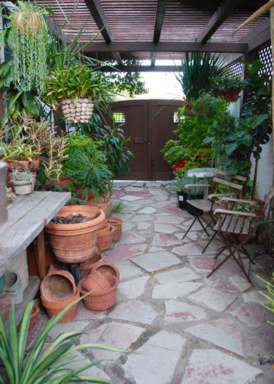 Eclectic Patio by Bonnie McCarthy