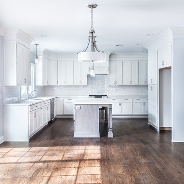 White, Shaker Kitchen