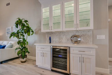 Inspiration for a transitional living room remodel in Phoenix