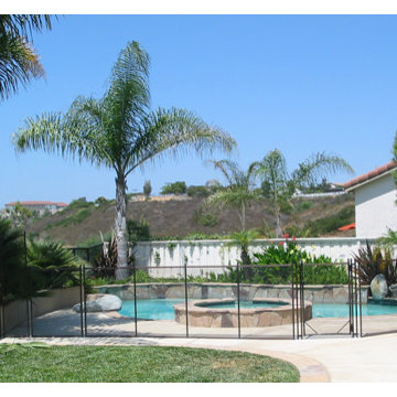 above ground pool fencing