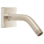 Speakman - Kubos 5" Shower Arm and Flange, Brushed Nickel - The Speakman Kubos S-2560-BN Shower Arm and Flange features a unique, square design that perfectly coordinates with the Kubos Shower Head S-3021. The shower arm measure 5-inches in length and is constructed of durable, solid brass. Available in either a Polished Chrome or Brushed Nickel finish.