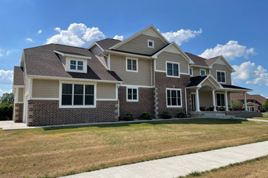 Example of an exterior home design in Other