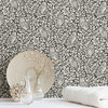 NUS3625 Sleepy Owls Peel & Stick Wallpaper in Charcoal Grey