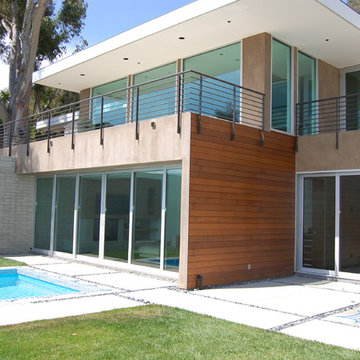 Modern homes in Laguna Beach