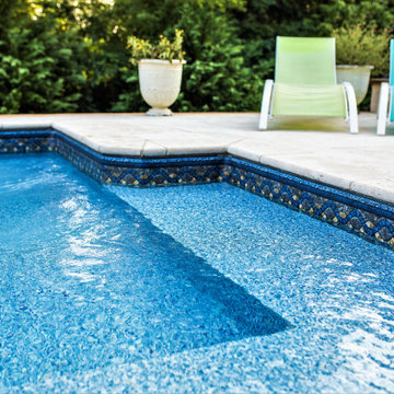 Chattanooga, Cocktail Pool and Travertine Patio