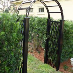 Aluminum Trellis Arbor - Pergolas