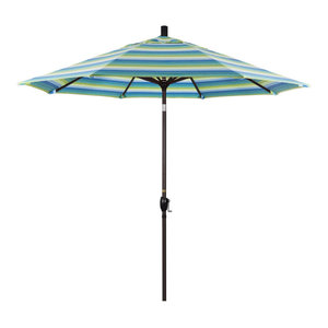 Abba Patio 9 Table Umbrella With Push Button Tilt And Crank Contemporary Outdoor Umbrellas By Appearances International
