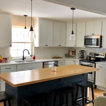 Hard Maple Edge Grain Butcher Block Countertop