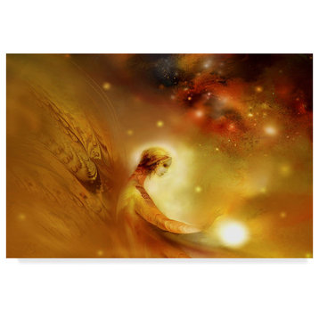 "Angel Golden" by RUNA, Canvas Art, 30"x47"