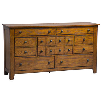 Liberty Furniture Grandpas Cabin 7-Drawer Dresser