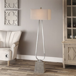 Carugo Floor Lamp | Uttermost - Floor Lamps