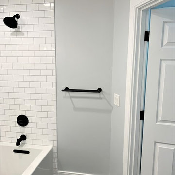 Modern Guest Bathroom 4 Weeks To Finish - Sammamish Wa