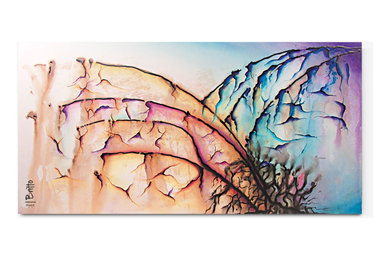 Quadros Abstratos Limited Edition Britto QB060