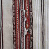 Handmade Antique Moroccan Berber Kilim, 2.9'x5.9', 89cmx182cm 1900s