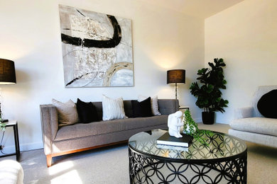 Living room in Melbourne.