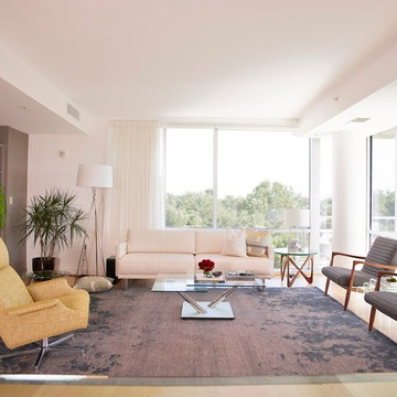 Mid Century Modern: Living Room