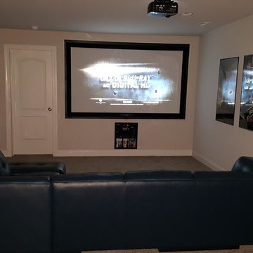 Douglas - Home Theater - 100'' Projection Screen - 7.2 SS - RTI Home Automation