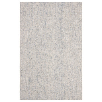 Safavieh Abstract Collection, ABT471 Rug, Ivory/Blue, 8'x10'