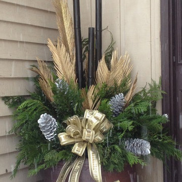 Container Gardens- Winter & Holiday Decor
